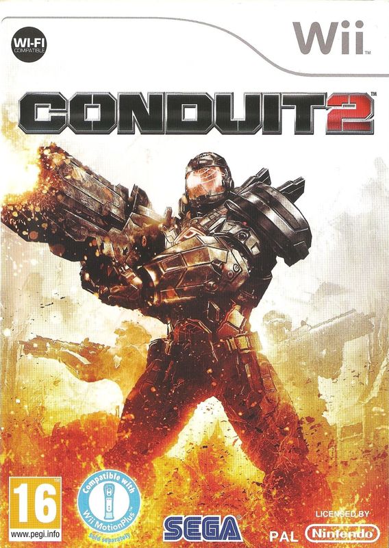 Conduit 2 box art for Wii
